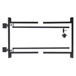 Adjust-a-gate Steel Frame Building Kit, 60-96 Wide Opening 3-4 Feet High. Fixed Price $129.88.