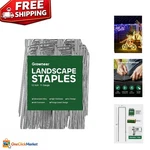 12 Inch Hot-dip Galvanized Steel Landscape Staples Pack Of 50 For Landscaping. Fixed Price $28.13.
