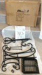 Unho Plant Stand XJJ169 Indoor 5 Tiered Metal Pots Display Holder Black. Fixed Price $34.19.