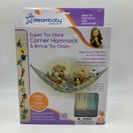 Dreambaby Toy Storage Hammock Bonus Chain 10.75" X 8" 2.5" New. Fixed Price $19.90.