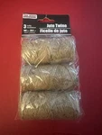 Tool Bench Pack Of 3 Jute/craft Twine Tan Burlap Color New. Fixed Price $13.50.