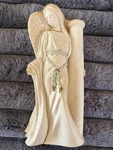 Design Candle Lights Angel Of Grief Monument Statue Holder Ivory Christian. Fixed Price $29.99.