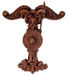 Norse Viking Irminsul Plaque - Odin Rune Wall Statue Wood Finish Dryad Design. Fixed Price $64.99.