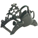 Esschert Design Wrought Iron Green Garden Hose Holder Watering Can TG5G New. Fixed Price $37.40.