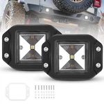 Bunker Indust 5 Inch Flush Mount Led Light Pods Work Bars (pack Of 2). Fixed Price $29.99.