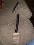 Mr Bar-b-q Oversized Deep Cleaning Dual Wire Grill Brush Great Holiday Gift. Fixed Price $11.99.