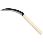 Zenport K205NS Harvest Knife, Wood, 6.5 Inch Carbon Steel Blade, Beige. Fixed Price $9.95.