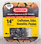 Oregon S52 Chainsaw Replacement 14"NEW Homelite Echo Craftsman Poulan. Fixed Price $14.27.