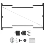 Adjust-a-gate Steel Frame Building Kit, 60"-96" Wide Opening Up To 6' High. Fixed Price $219.99.
