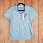 Walter Hagen Ryder Cup Womens Golf Polo Shirt Large Blue Performance 11 Upf 50+. Fixed Price $15.27.