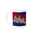 3DROSE, Flag Of Cambodia Waving The Wind, Mug. Fixed Price $15.97.