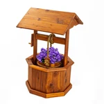 Amish Collection Small Eastern Cedar Wishing Well. Fixed Price $189.54.