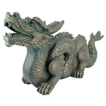 Design Toscano Asian Dragon Of The Wall Garden Statue Large 29 Inch Long Cast. Fixed Price $118.37.