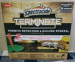 Spectracide Terminate Termite Detection & Killing Stakes - 5 Ct.. Fixed Price $24.00.