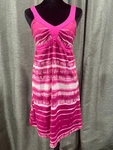 Nwt The North Face Fuschia Cover- Up Swimwear Dress Knee Length Stretch Size. Fixed Price $28.00.