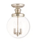 Livex Lighting 50903-35 Sheffield 2 Polished Nickel Ceiling Mount. Fixed Price $62.00.