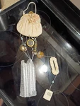 Stone Productions Flower Wedding Purse Decorative Wind Chimes Great Gift. Fixed Price $39.95.