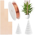 Electroculture Gardening Copper Kit With 12 Wood Stakes Antennas, 16 Gauge Wire. Fixed Price $23.26.