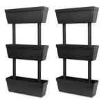 Flower Box Vertical Garden Planter Pot For Growing Vegetables Vidaxl. Fixed Price $75.99.