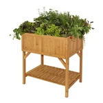 Vegtrug Raised Bed Cedar Wood Garden Planter, Natural. Fixed Price $142.85.