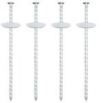 10 Inch Landscape Stakes, Galvanized Metal Garden Edging An.... Fixed Price $36.43.
