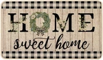 Ortigia Home Sweet Doormat Indoor 1'5" X 2'5" (rectangular), Spring. Fixed Price $19.90.