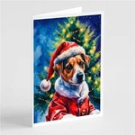 Carolines Treasures DAC8491GCA7P 5 X In. Jack Russell Terrier Christmas Gre.... Fixed Price $25.12.