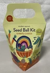 Modern Sprout Seed Ball Kit- Rainbow Garden Carrot, Eggplant Sugar Snap Peas U15. Fixed Price $11.89.