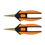 Fiskars 6 Titanium Micro Tip Pruning Shears With Softgrip Handles 2 Pack. Fixed Price $27.44.