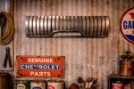 Vintage Shop D Cor - 1951 Chevrolet Styeline Speaker Grille Oem. Fixed Price $47.00.