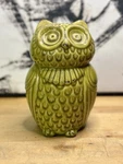 Vintage Olive Owl Statue 8 Inches Decor Michael Ashland Art Pottery. Fixed Price $34.99.