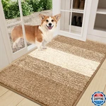 Smiry Dog Door Mat For Muddy Paws Absorbs Moisture Dirt Low-profile Entryway. Fixed Price $58.86.