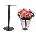 Risers For Inside Pots, Adjustable Height 12-22" Metal Planter Lift. Fixed Price $43.18.