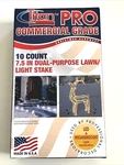 Titan Pro Commercial Grade 10 Count Dual Purpose Lawn Light Stake Christmas. Fixed Price $11.38.