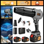 Cordless Leaf Blower & Snow With Battery, Handheld Air Dryer For Patio Cl. Fixed Price $108.99.