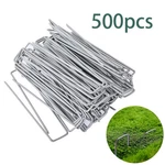 500 Pack 11 Gauge 6" Garden Stakes Landscape Staples Galvanized Sod. Fixed Price $35.23.