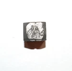 Manger Mary Joseph Jesus Antique Vintage Hub Impression Die Tool Steel (g). Fixed Price $20.00.