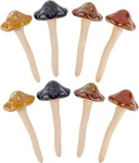 8PCS Ceramic Garden Mushrooms Figurine Decorative Plants Stakes BLOOMING-1. Fixed Price $23.18.