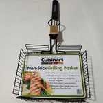 Cuisinart Non-stick Grilling Basket Gourmet Outdoor 12"X9" New. Fixed Price $28.00.