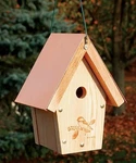 Woodlink Coppertop Hanging Chickadee & Wren House. Fixed Price $73.18.