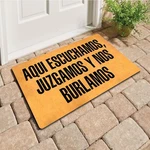 Melodaddy Funny Welcome Doormat Front Porch Decor Rug Rubber Back 30". Fixed Price $33.58.