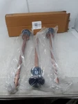 Clever Garden Decorative Stakes Copper Blue Accent Set Of 3 New. Fixed Price $28.49.