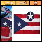 Syii Puerto Rico Flag 5X8 Ft, Embroidered Star And Double Stitched Sewn Stripes. Fixed Price $106.99.