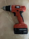 Black & Decker Cordless 3/8 Drill GCO1200C 12V Tested, No Wall Charger. Fixed Price $20.99.