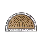 A1HC First Impression Hand Crafted Elegant 30 In. X 48 Coir Half Round Non-s. Fixed Price $75.89.