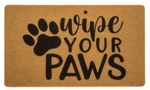 Utaly Dog Paws Welcome Front-door-mat Wipe Your Outdoor Indoor C.... Fixed Price $20.64.