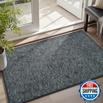 Montvoo Indoor Doormat 24X36 Dark Grey Absorbent Non-slip Entrance. Fixed Price $44.98.