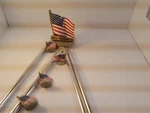 Americana Patriotic Flag Wind Chime 4TH Of July "united We Stand". Fixed Price $18.00.
