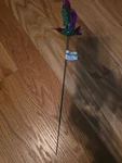 Nwt Exhart Plant Stake Windywings Hummingbird Multi-colored. Fixed Price $15.00.