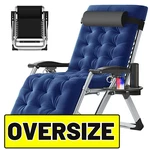 Naizea Outdoor Padded Lawn Recliner Zero Gravity Folding Chaise Chairs&mat. Fixed Price $113.99.